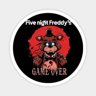 Five Nights At Freddy's Game Over Magnet